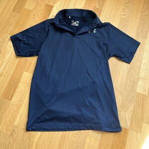 Under Armour Blue Loose Golf Polo - Size Small *Great Condition*